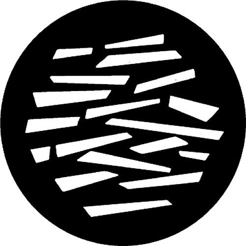 Rosco Standard Steel Gobo #7748 - Splinters - Size A 100mm