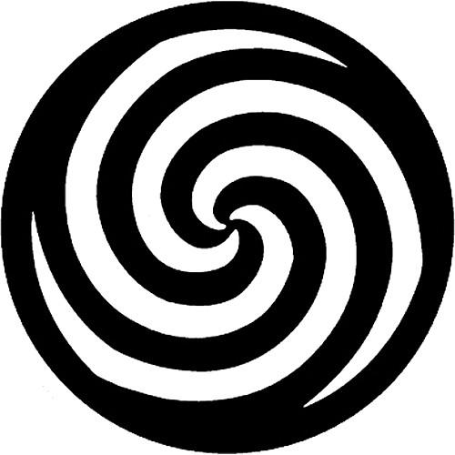 Rosco Standard Steel Gobo #7761 - Spiral - Size B 86mm
