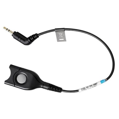Sennheiser CCEL 191 2.5mm 3-Pole Jack Plug DECT GSM Cable