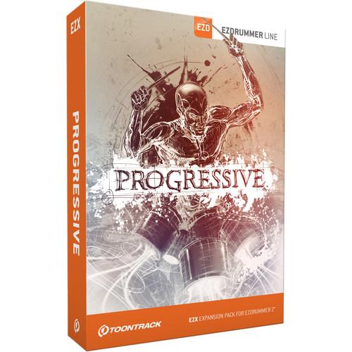 Toontrack Progressive EZX - Expansion Pack for EZdrummer 2