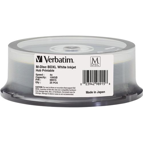 Verbatim M-DISC BDXL 100GB 4x White