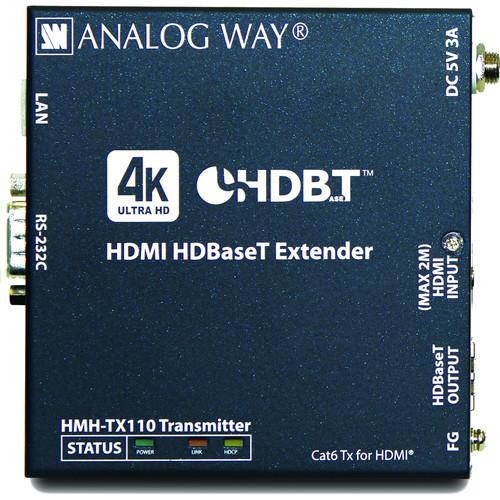 Analog Way HDMI HDBaseT 4K Extender Transmitter with HDCP 2.2