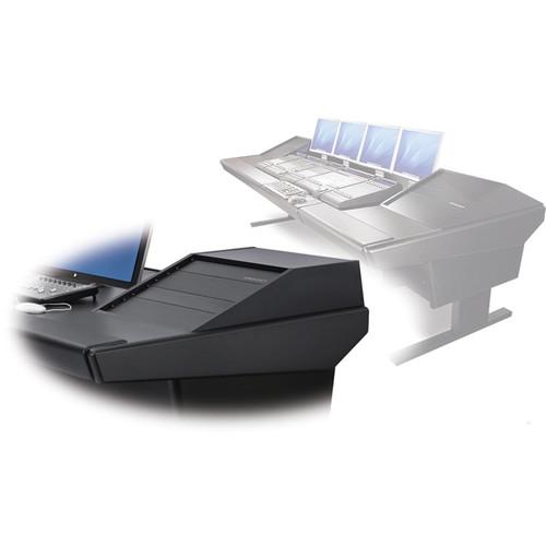 Argosy V2RG Universal Workstation Desk with Two VR1003 10U Front, 3U Rear Module