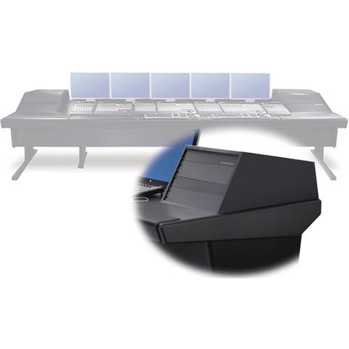 Argosy V2RGE Universal Workstation Desk with Two VR1005 10 Front Rack Module