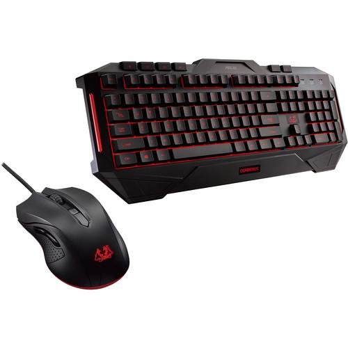 ASUS Cerberus LED Backlit USB Gaming Keyboard with Mouse