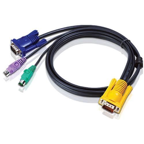 ATEN 2L-5203P SPHD15 to VGA and PS 2 KVM Cable