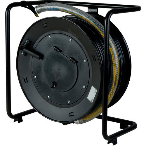 Camplex ProTac Series 12-Channel Single Mode Fiber Optic Tactical Snake on Reel with LC Connector