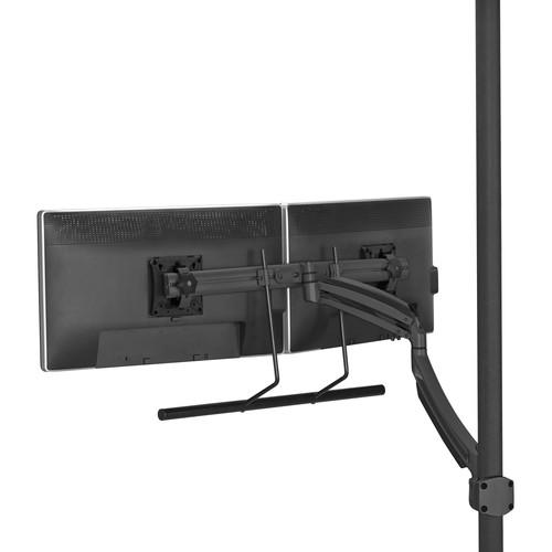 Chief Kontour K1P Dynamic Pole Mount with Dual Monitor Array
