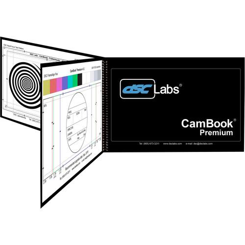 DSC Labs CamBook Premium Charts for ChromaMatch Standard Skin Tone Grayscale Back Focus