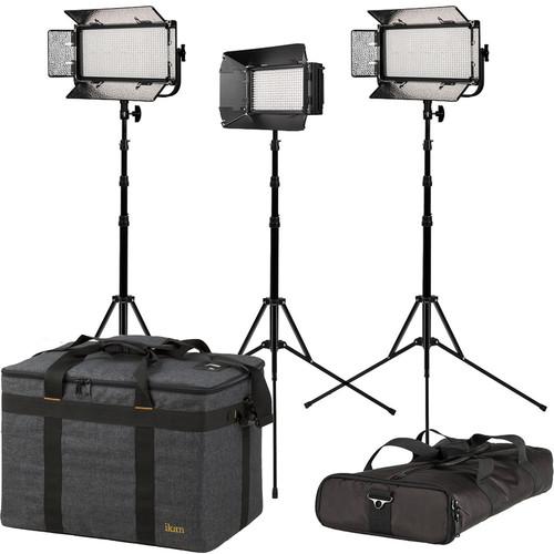 ikan Mylo Medium Bi-Color 3-Point LED Light Kit