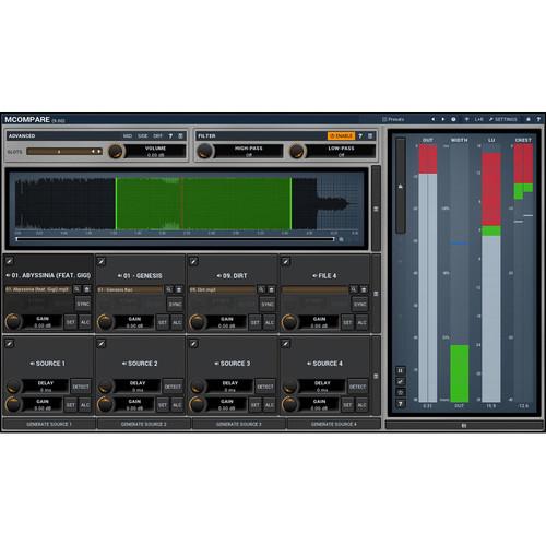 MeldaProduction MCompare - Mixing and Mastering Reference Tool