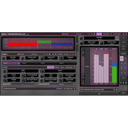 MeldaProduction MMultiBandGranular - Granular Synthesizer Plug-In