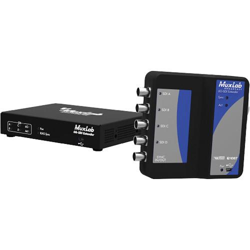 MuxLab Broadcast 6G-SDI 4K Extender over UTP