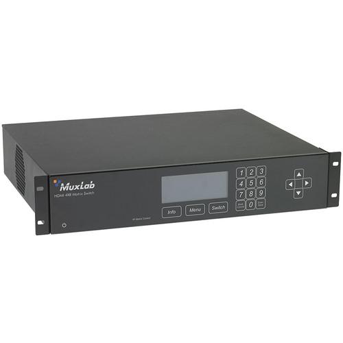 MuxLab HDMI 4x8 Matrix Switch HDBaseT & PoE