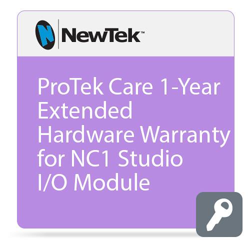 NewTek ProTek Care 1-Year Extended Hardware Warranty for NC1 Studio I O Module