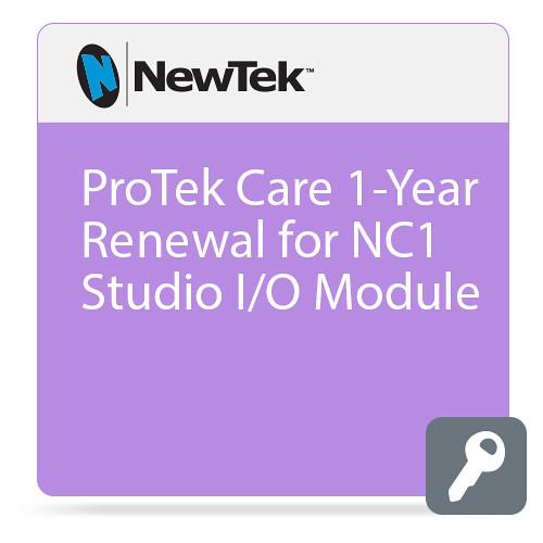 NewTek ProTek Care 1-Year Renewal for NC1 Studio I O Module