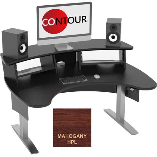 Omnirax Contour Series Motorized Adjustable Height Workstation