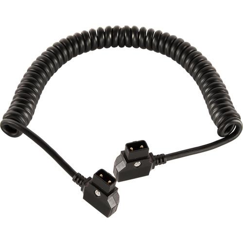 SHAPE D-TAP20 12 VDC D-Tap Male to D-Tap Male Coiled Cable