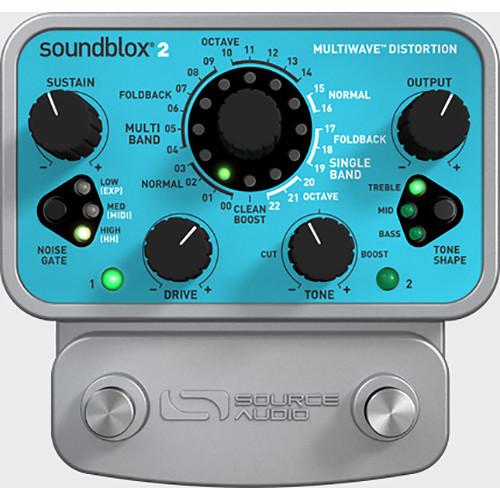 SOURCE AUDIO Soundblox 2 Multiwave Distortion Pedal