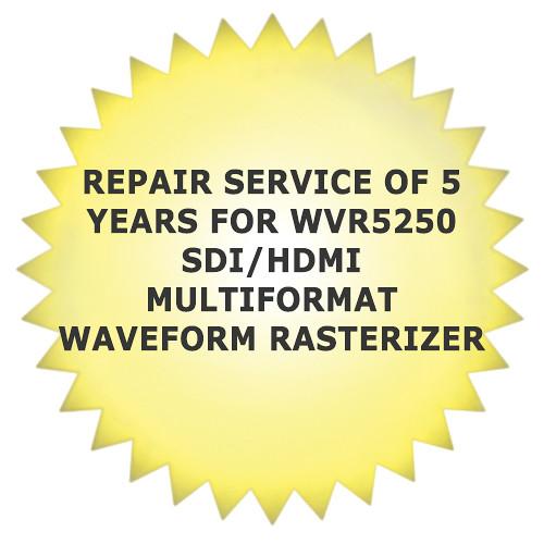 Tektronix Repair Service of 5 Years for WVR5250 SDI HDMI Multiformat Waveform Rasterizer