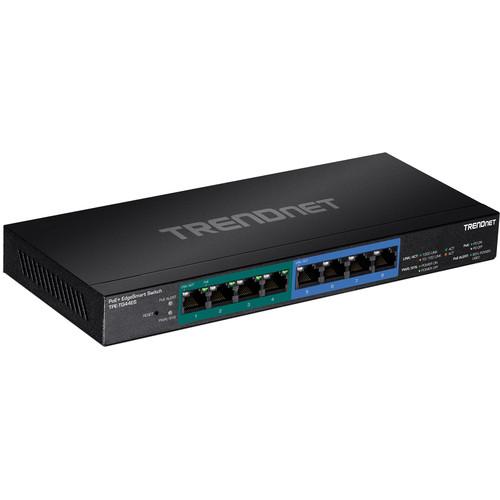 TRENDnet TPE-TG44ES EdgeSmart 8-Port Gigabit PoE Managed Switch