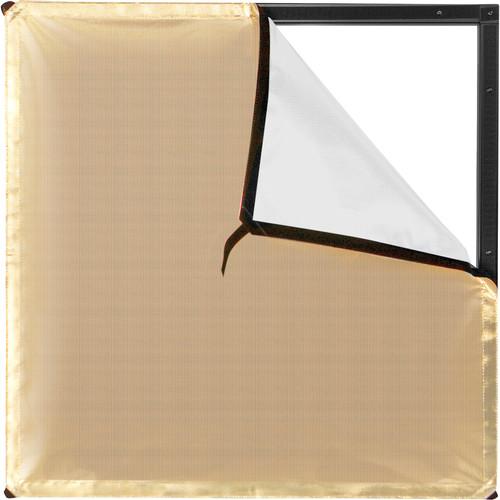 Westcott Scrim Jim Cine Gold White Bounce Fabric