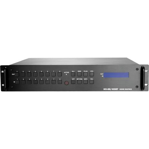 Zigen ZIG-HX-88-HDBTCH 8x8 Modular HDMI HDbaseT Matrix Routing Switcher
