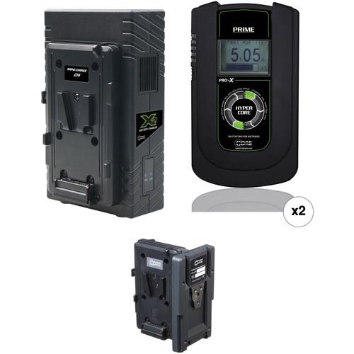 Core SWX 2 x Hypercore PRIME 190Wh Battery Kit with Hot Swap Plate & Dual Charger