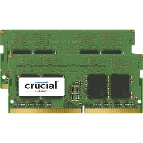 Crucial 4GB DDR4 2400 MHz x16 Unbuffered SODIMM Memory Kit