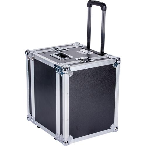 DeeJay LED 8 RU Effect Deluxe Case with Pull-Out Handle and Wheels
