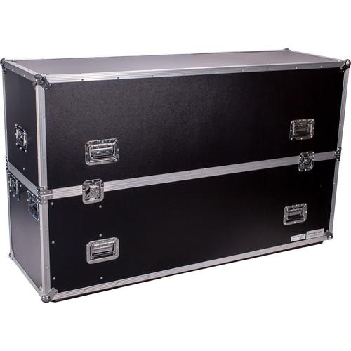 DeeJay LED Road Case for Two 63" LED TVs