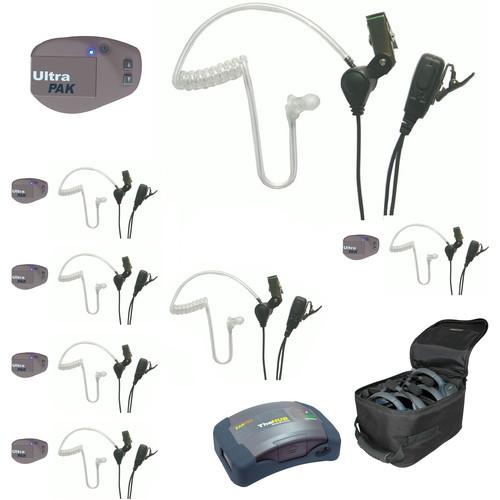 Eartec UPSST7 UltraPAK 7-Person HUB Intercom System with SST Headset