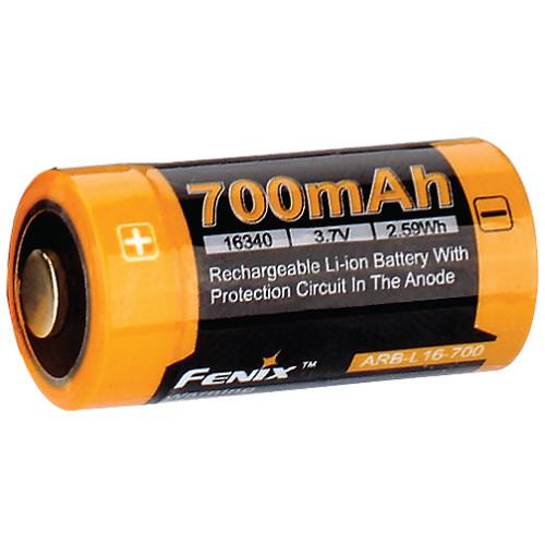 Fenix Flashlight 16340 Lithium-Ion Battery with