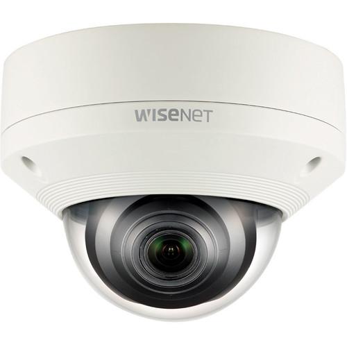 Hanwha Techwin WiseNet X Series 2MP Vandal-Resistant Outdoor Network Dome Camera with 2.8-12mm Lens