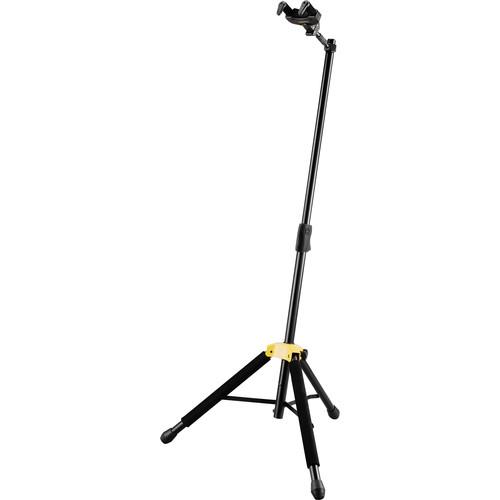 HERCULES Stands Auto Grip System AGS Single Guitar Stand with Foldable Yoke