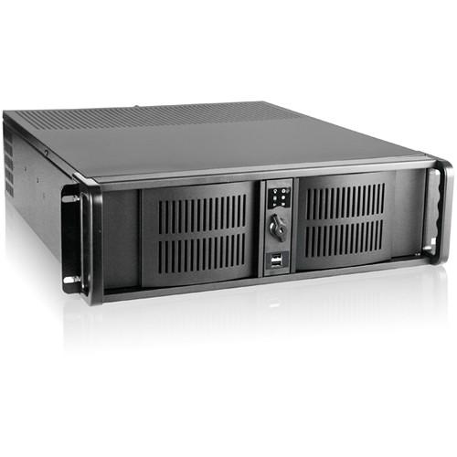 iStarUSA D-300 2 RU Compact Stylish Rackmount Chassis with IS-2U35PD8 350W Power Supply