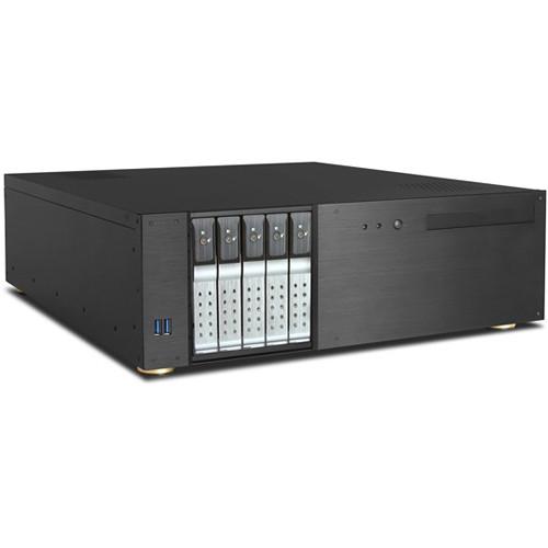 iStarUSA D-350HN-DT 3 RU Compact 5 x 3.5" Bay Trayless Hotswap microATX Desktop Chassis