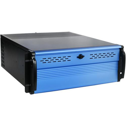 iStarUSA D2-407-BL-50R8P8  Rackmount Chassis with 500W Redundant Power Supply