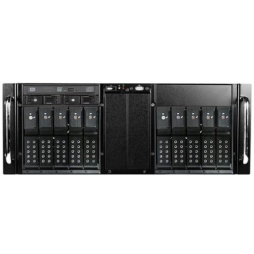 iStarUSA D410-DE10BK-25TU 10-Bay Trayless USB 3.1 Gen 1 ODD Rackmount Storage Server