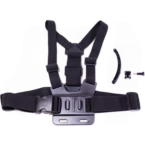 MaxxMove Chest Body Strap with Tripod Mount for GoPro HERO