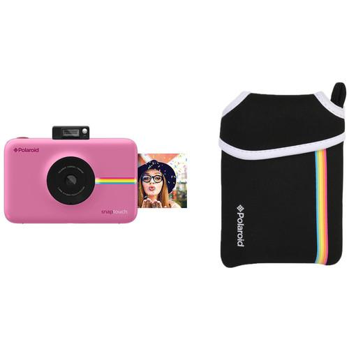 Polaroid Snap Touch Instant Digital Camera with Pouch Kit