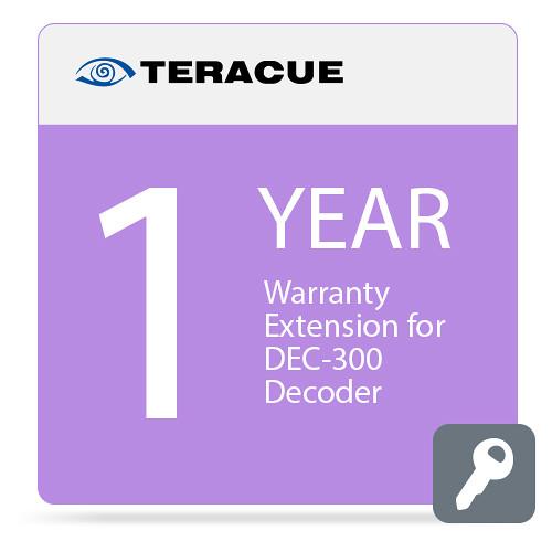 Teracue 1-Year Warranty Extension for DEC-300 Decoder