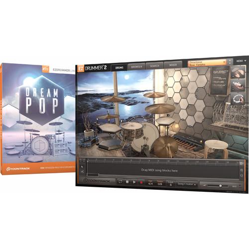 Toontrack Dream Pop EZX - Expansion Pack for EZdrummer