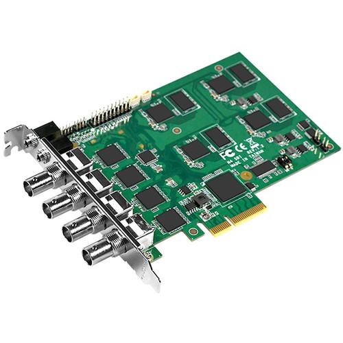 YUAN SC542N4 4-Channel PCIe x4 SDI Capture Card