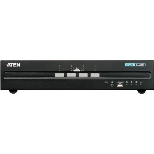 ATEN 4-Port USB DisplayPort Dual-Display Secure KVM Switch