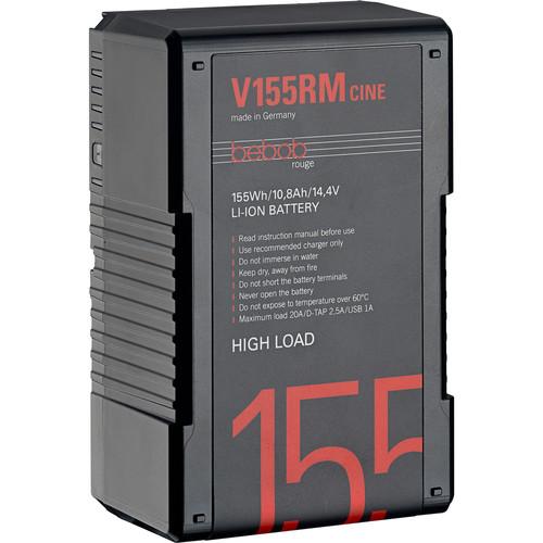 Bebob Factory GmbH V155RM-CINE 14.8V 155Wh High Load V-Mount Li-Ion Battery