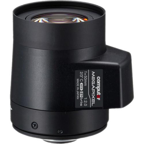 computar Megapixel Series 2 3" C-Mount 5MP 50mm P-Iris IR Lens