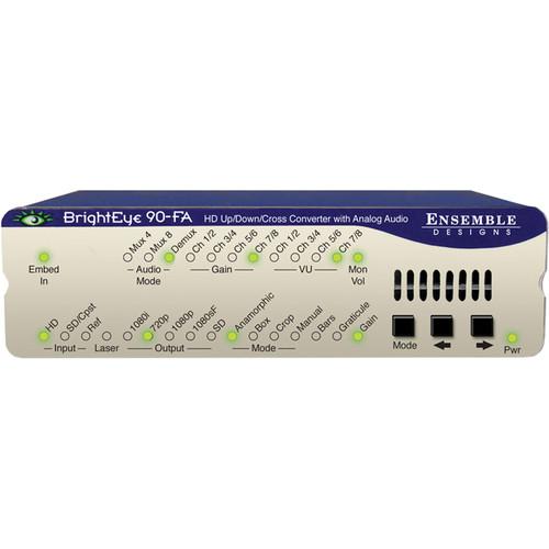 Ensemble Designs BrightEye 90-FA HD Up-, Down-, Cross- & ARC-Converter with Analog Audio and Optical Output