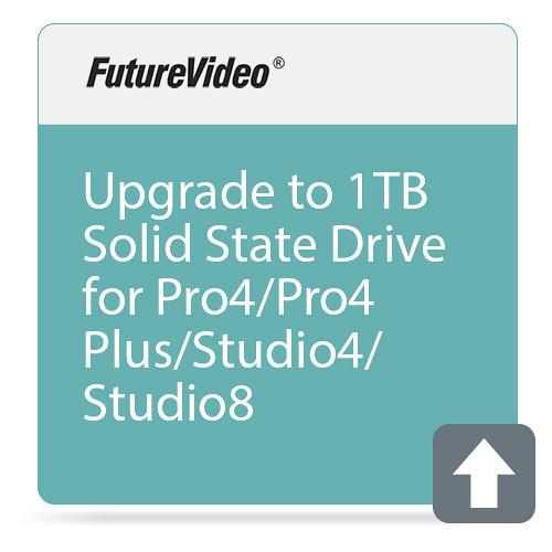 FutureVideo Upgrade to 1TB Solid State Drive for Pro4 Pro4 Plus Studio4 Studio8