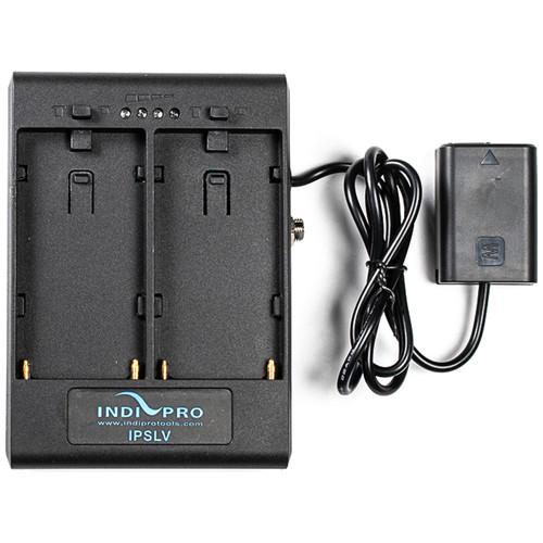 IndiPRO Tools Dual L-Series Power Adapter to Sony NP-FW50 Dummy Battery